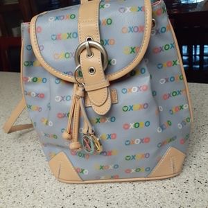 Vintage: Xoxo smoke gray backpack.